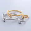 Mulheres 18k ouro cobra prata pulseira pulseiras para mulheres filha e mãe conjunto anel tênis moda unissex designer de jóias jewlery festa presente surpresa casamento legal