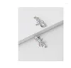 Boucles d'oreilles pendantes S925 argent aiguille originale de haute qualité niche européenne et américaine collier de pierre de lune femmes