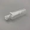 30 ml Plastic Fine Mist Spray Bottle 1oz Clear Travel Parfym Atomizer, Portable Refillable Travel Prov Behållare för spray-On Liquid Abtr