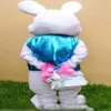 2018 traje de mascota de alta calidad adulto traje de mascota de conejito de Pascua conejo de dibujos animados Fancy267t