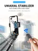 Q08 Q08D Supporto per telefono cellulare Stabilizzatore cardanico Smart Shooting Treppiede Bluetooth Selfie Stick Stabilizzatore cardanico