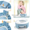 Töpfchensitze TYRYHU 3 in1 Multifunktions-Reise-Baby-Toilettensitz Topf Tragbarer Silikon-Baby-Trainingssitz Faltbares Kindertöpfchen x0719