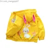 Coat Women's jacket spring toddler baby jacket autumn children's hooded windproof children's waterproof hooded jacket Z230719