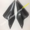 2 x Carbon Fiber Tank Side Covers Panels Motorcycle Kit For Kawasaki ZX-10R 2006 2007 ZX10R 06 07 ZX 10R Cover Panel2523
