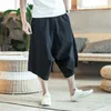 Pantalons pour hommes Hommes 5XL Hommes D'été Coton Joggers Mâle Vintage Style Chinois Pantalons De Survêtement Modes