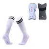 Sports Socks Adult and Children's Non Slip Long Knee Football Sockshin Pads Herr- och Women's Association Football Team Game Socks Anti Kick Shin Pads 230718