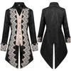 Mannen Trenchcoats Vrouwen Mannen Steampunk Victoriaanse Middeleeuwse Jas Tuxedo Halloween Cosplay Kostuum Slipjas Gothic Punk Japon Outfit Overjas