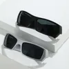 Sonnenbrille 1PC Unisex Wrap Around Y2K Futuristische Outdoor Radfahren UV400 Sonnenbrille Trendy Shades Vintage Punk Goggle Brillen
