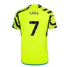 Smith Rowe G.JESUS SAKA SOCKER JIREYS SALIBA 23 24 Fans Player Versie Odegaard Martinelli Jorginho Nketiah 2023 2024 Voetbalkits Shirt Men Kids Set Arsen