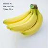 Party Decoration Artificial Fake Banana Faux Fruit Model Bar Shopping Mall House Restaurant Kitchen Simulation Plastic Toys