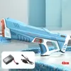 Sand Play Water Fun electric water gun toys for children High pressure rechargeable sprinkler Childrens Toy 230718