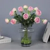 装飾的な花のバラ偽の人工装飾花の贈り物43cm結婚式の家の装飾装飾ウェディングサプライズ植物