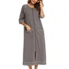 Kvinnors sömnkläder levande kläder bekväma och avslappnade gravida ammande löst passande pyjamas 3/4 ärmar stor storlek