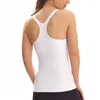 Aktive Shirts 2023 Y-Typ Sport Yoga Tank Atmungsaktive Damen Sommer Schnell Trocknend Dickes Material Ärmelloses Shirt Gym Tops