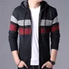 Herrenpullover 2021 Herren Strickjacke Winter Herren Dicker Pullover Mantel Kragen Reißverschluss Pullover Mantel Oberbekleidung Winter Fleece Kaschmir Liner Pullover L230719