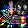 Bâtons Lumineux LED Bâton Lumineux LED Bâtons Lumineux Bracelets Clignotants Fête Danse Concert Bâton De Fibre Lumineux Fête De Mariage Glow in the Dark Light 230718