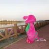 2018 Factory Adult Barney Cartoon Mascot Costumes On Adult Size249B