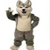 Fabrikneues Husky-Hund-Maskottchen-Kostüm für Erwachsene, Zeichentrickfigur, Mascota, Mascotte-Outfit, Anzug, Kostümparty, Karneval, Kostüm242Z