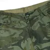 Shorts Masculino Camuflado Camo Cargo Shorts Masculino 2022 Novos Shorts Masculinos Casuais Masculino Solto Calções de Trabalho Masculino Calças Curtas Militares Tamanho Grande 29-44 L230719