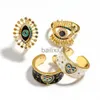 Band Ringe Ringe für Frauen 2020 Neue Sommer Einfache Kupfer Auge Ring Bankett Schmuck Verlobungsring Hochzeit Ringe J230719