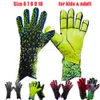 Balles Latex Gants De Gardien Épais Football Professionnel Protection Adulte Jeune Gardien De Football Gardien De But Gants De Football 230718