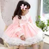 Girl's Dresses Vestidos Baby Girls Baby Princess Lace Tutu Dress Baby Girls Wedding Children's Party Dress Baby 1st Birthday Ball 230718