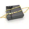 24K Stamp Yellow Gold Filled 6MM Classic Solid Curb Figaro Chain Necklace 20 Unisex226F