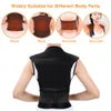 Other Massage Items Selfheating Magnetic Therapy Support Belt Shoulder Back And Neck Massager Spine Lumbar Brace Posture Corrector Pain Relief 230718