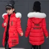 Manteau en duvet 2023 hiver filles veste chaude mode fourrure à capuche vêtements pour enfants doublure en coton pour enfants parc Z230719