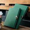 Business High-grade Loose-leaf 6 Holes Notebook Spiral Thicken Filofax Meeting Notepad Faux Leather Diary Planner Organizer T200722343