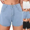 Jeans pour femmes Fashion Womens Pocket Denim Pants Shorts décontractés sexy pour femmes