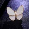 Broches dames mode coquille fleur broche tempérament papillon Corsage mariée mariage élégant vêtements accessoires bijoux cadeau