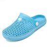 Slippers Child Cool Slippers Summer Hole Shoes Wading Light Kids PU Garden Shoes Cream-Colored Beach Flat Sandals L230719