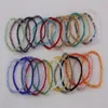 4mm Briolette Crystal Faceted Rondelle Beads Bracelets Strand Elastic Beaded Bracelet Stretchable Bangle Jewelry282Q