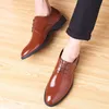 GAI Dress Casual Artificial Pu Leather Point Toe Business Shoes for Men Classic Solid Color Fashion Chaussure Homme 230718