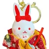 Klapetyki żywicy z żywicy Chińskie rok wisiorka lalka dekoracje na klucz kluczem do plecaka na plecak