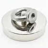 D90Mm Strong Powerful Round Neodymium Magnet Hook Salvage Fishing Magnet 300Kg Sea Equipment Holder Pulling Mounting 195G