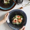 Pratos Japonês Comercial Cerâmica Criativa Forma Especial Utensílios de Mesa para Casa Pratos Personalizados Restaurante Irregular Deep Dis