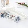 2Styles Liquid Multifunctional Pen Holder Epoxy Harts Molds Storage Box Pencil Holder Silicone mögel för smycken som gör 24 28cm CX239W