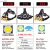 Headlamps Super bright XHP100 5 DHeadlight 100000LM Zoomab Headlamp Aluminum Waterproof Head Torch Lamp Flashlight Camping Headlamp HKD230719