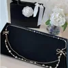 Nuova cintura Fashion Design Ladies Luxury Style Bow Pearl Chain Style con scatola