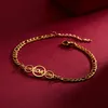 Braccialetto di moda color oro con tre corone Bracciale da donna con ciondolo a forma di cuore in acciaio inossidabile regalo di gioielli 230719
