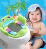 Potties platser Kids Potty Training Seat For Boys and Girls Passar runt Oval Toaletter med avtagbar mjuk kudde Antislips Gummi GRIP X0719