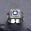 Cluster Rings TR Fashion Ring Trend Retro Dominant Men's Personalizzato God's Eye Silver Jewelry