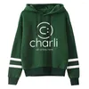 Sweats à capuche pour hommes Charli Damelio Smile Logo Merch Pull à capuche Mode Sweat à capuche Survêtement