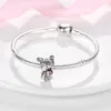 925 Silver Fit Pandora Charm New BOY AND GIRL Bead Dangle Fashion Charms Set Pendant DIY Fine Beads Jewelry