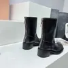 Ремень жгута прикрепленная ковша кожа кожаная пятка на Zip Knight Boots Square Toe Boнец