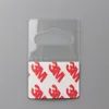 Packing hanger PVC PET Hang Hanging Tabs Hooks On Merchandise Package Box Bag Hangers Peghooks Display J-hook Self Adhesive244q