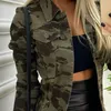 Dames trenchcoats camouflagejack voor dames