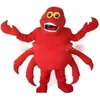 2019 Sebastian The Little sjöjungfru Mascot Costume Adult Size Factory Direct Whole Sebastian Mascotte Costumes Fancy Dress2653